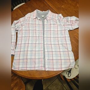 Fleece-lined flannel